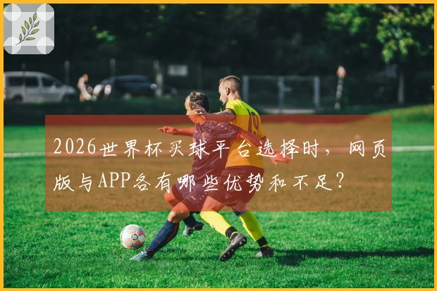 2026世界杯买球平台选择时,网页版与APP各有哪些优势和不足?